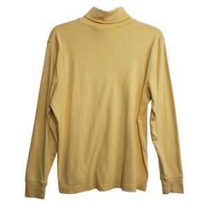 Croft & Barrow Woman's Medium Yellow Turtleneck Top